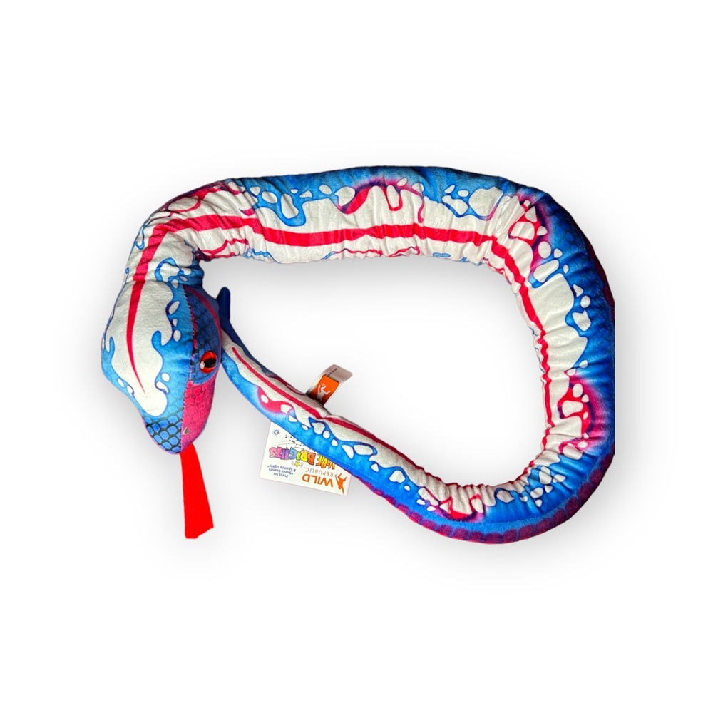 LED light snake with real sounds of snakes